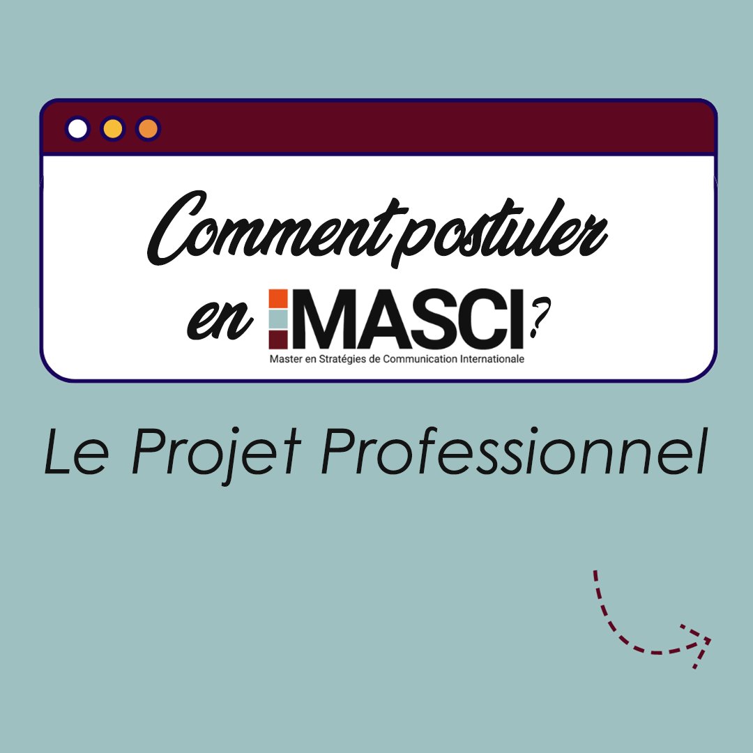 MasterMASCI's tweet photo. Nouvelle étape du tuto candidature : le projet professionnel 📚

Aujourd’hui, nous vous délivrons donc nos conseils afin de réussir cet exercice qui peut paraître difficile au premier abord 😅 

Alors, prêt·e·s à candidater au MASCI ? ✅

#MasterMASCI #Trouvermonmaster #projetpro https://t.co/q6fWLJbyUm