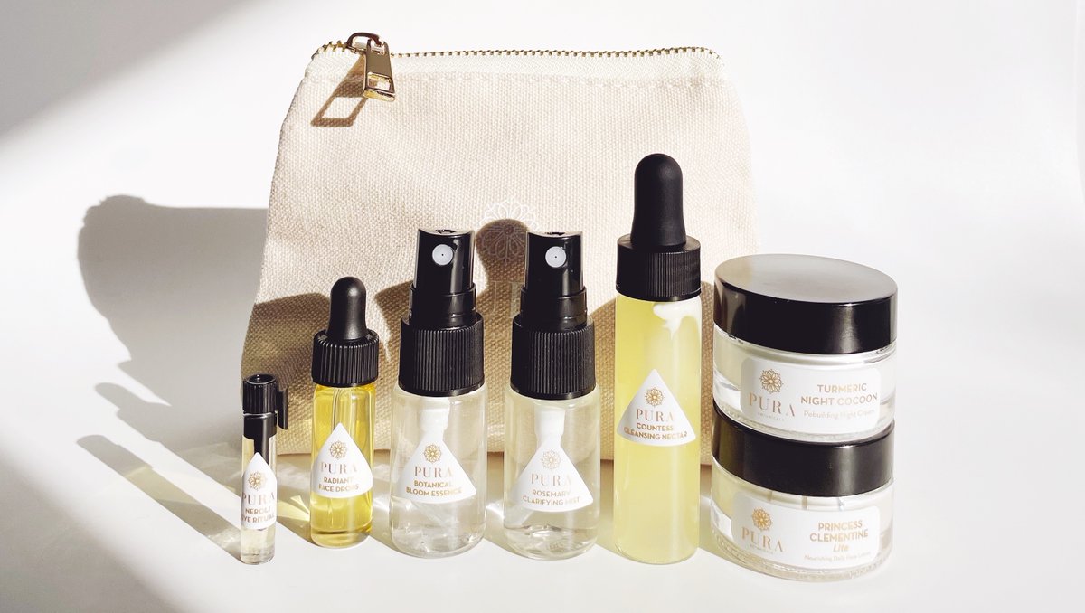Whether your Spring Break includes travel plans or welcoming a new season in the comfort of your home, PURA's Travel Kit is 15% OFF until the end of March. 💫

Explore a clean skincare ritual that will sweep you off your feet!