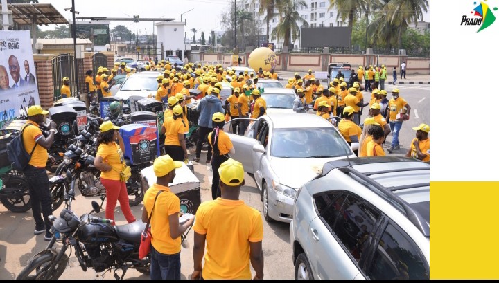 TheTeamPrado's tweet photo. of Governor Sanwo-Olu

The colorful road show, a brainchild of Team Prado, a private initiative made up of Nigeria's finest and best brains from all walks of life promoting and campaigning for the re-election of Governor and the actualization of Asiwaju Bola Tinubu presidency https://t.co/9MxIJHlwZ8