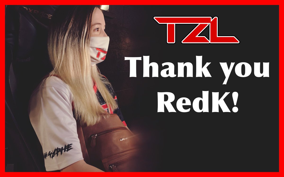 TZL_Team's tweet photo. TZL wants to thank @kelsie_whitaker for everything she has done for the team! We wish her luck in her new adventures! Thank you RedK!❤️ https://t.co/YXaswoSrwr