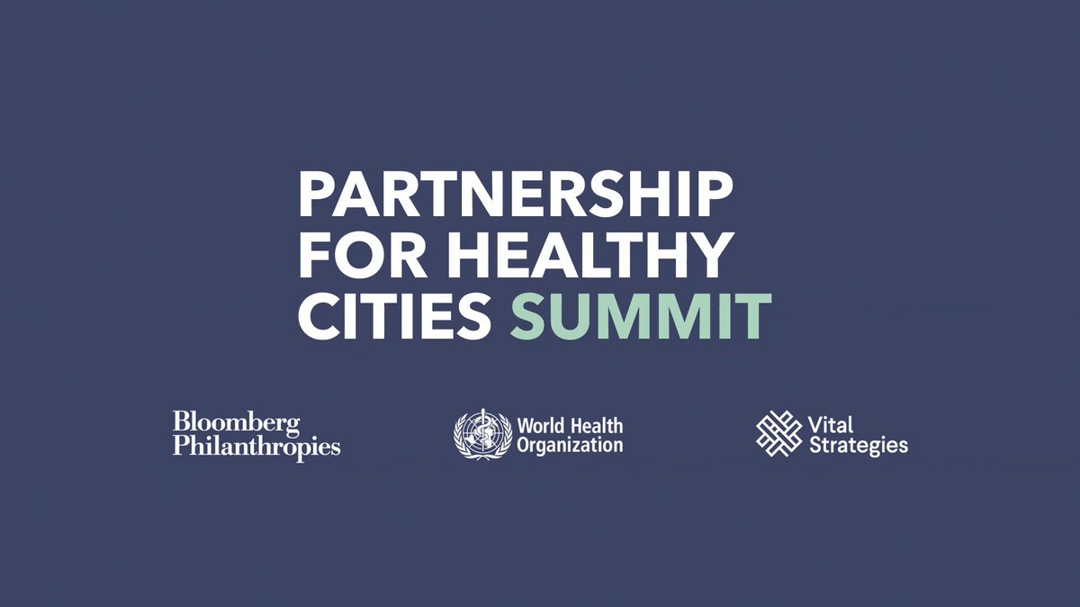 Local & regional governments are critical to build resilient & equitable health systems #HealthForAll  

President @CosseCarolina attends the Healthy Cities Summit @BloombergDotOrg @WHO @VitalStrat to relay the importance of multilevel cooperation to deliver 

#Cities4Health