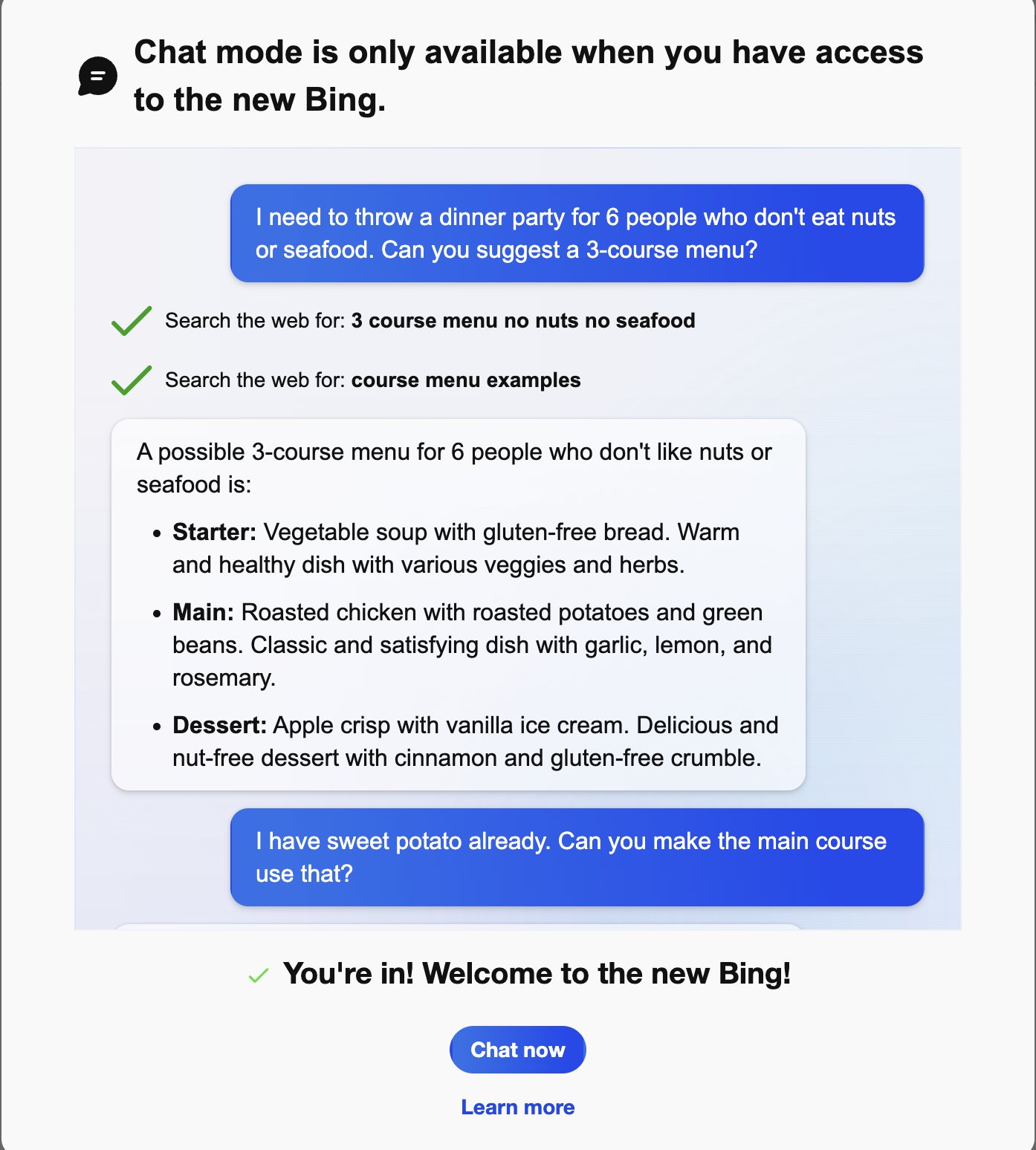 You can play with Microsoft's Bing GPT-4 chatbot right now, no