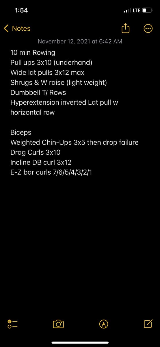 6THCLASSMOMBA's tweet photo. @justusharris23 Aye man lol, fun ain’t the word I’d use but that’s a regular back/bi day … I got like 100 workouts like that drawn up in the notes https://t.co/pQISII6OQF