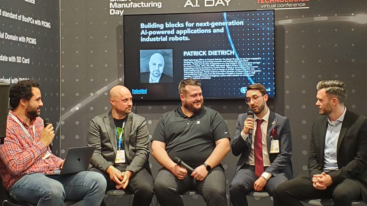ConnectTechInc's tweet photo. Discover how NVIDIA #Jetson partners can help accelerate your development with the strength of the ecosystem. For all things, Jetson, visit Connect Tech Inc. at stand 1-430. NVIDIA Embedded #EmbeddedWorld23 #NVIDIA #AI #Vision @openzeka @Basler_AG @NVIDIAEmbedded https://t.co/84czzNFybZ