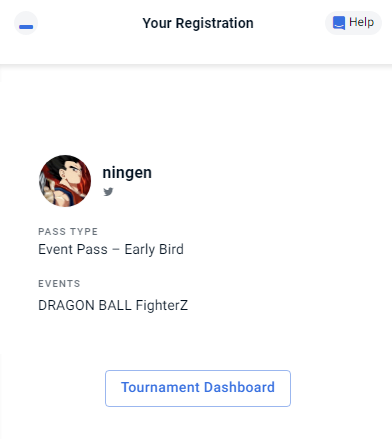 Ningen2343's tweet photo. I just registered for Evo 2023 https://t.co/ZmrIHiqLhI #Evo2023 via 
@startgg https://t.co/qErFNTaiBP