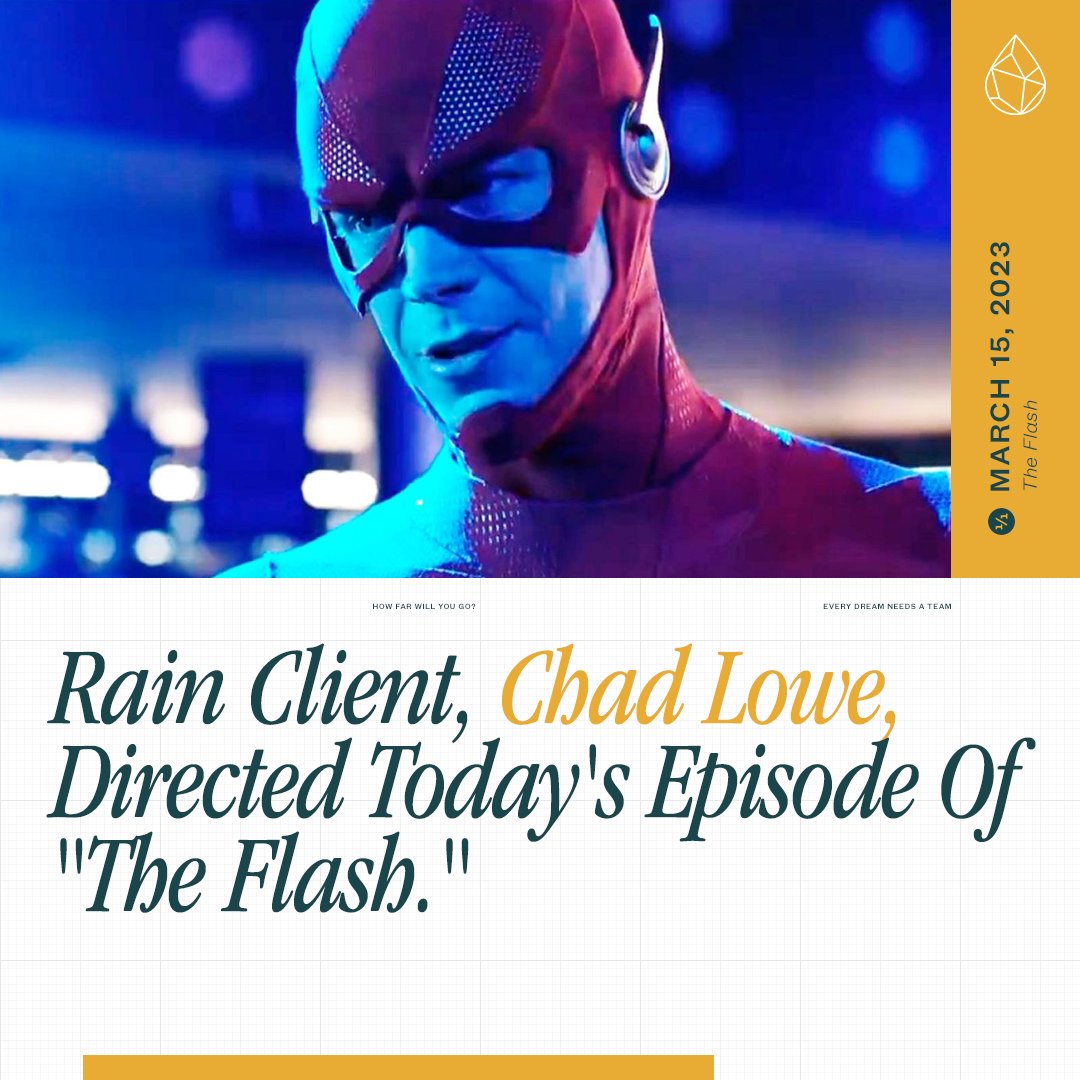 RainManagement's tweet photo. One of your favorite superhero tv series is back today with an all new episode, directed by Chad Lowe. Catch an action-packed episode with a friend, and enjoy the final season!
#theflash #flash #theflashdc #dc #dccomics https://t.co/VFOTnO1hgK