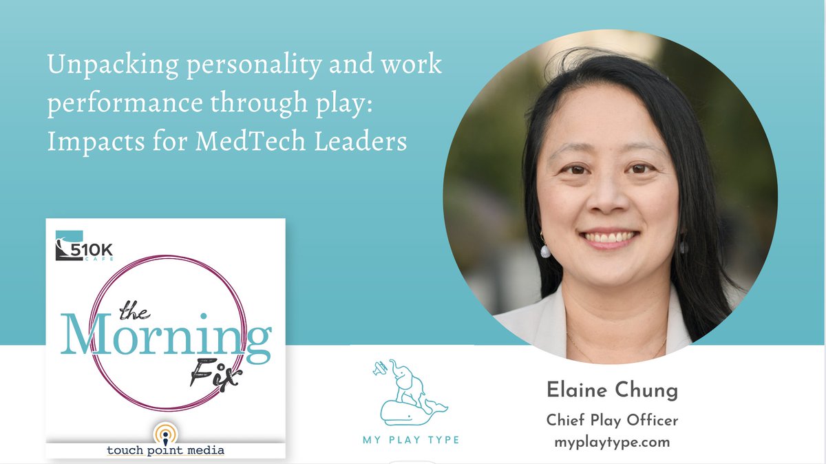 tpmnetwork's tweet photo. New #TheMorningFix podcast: Hosts Amy Shepherd and Julie Dye are joined by guest Elaine Chung to discuss how babies and children play and how we can reincorporate βmining for the whyβ through play.
Listen in to learn more!
https://t.co/EulMI5y5Fe https://t.co/H1REkavDVx