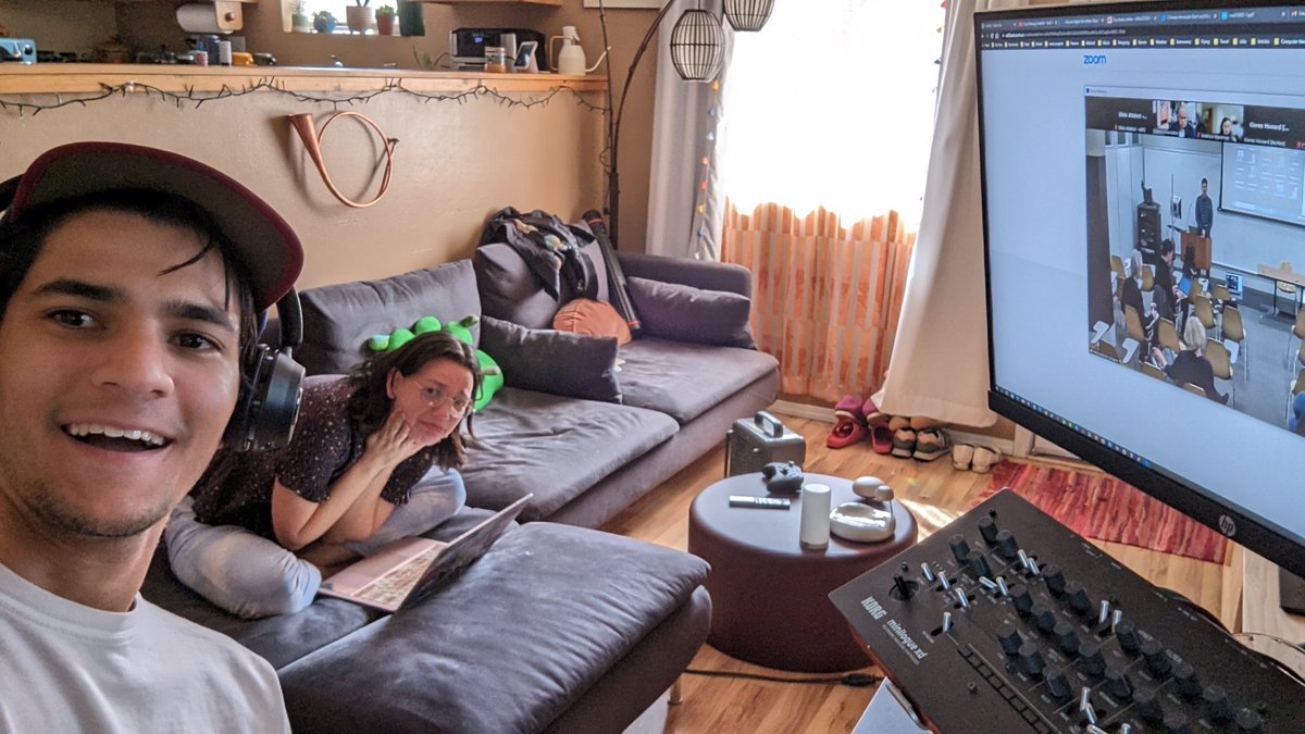 So proud of <a href="/samtramrox/">Samantha Tramontano</a> during her PhD defense! She is why I started studying 🌋and I can only hope to be like her one day. She makes being a scientist feel possible.(Ignore the tears. I hadn't heard Sam, <a href="/ma_longpre/">Marc-Antoine Longpré</a>, or Dr. Ludmans voice in like 3 years and couldn't stop crying)