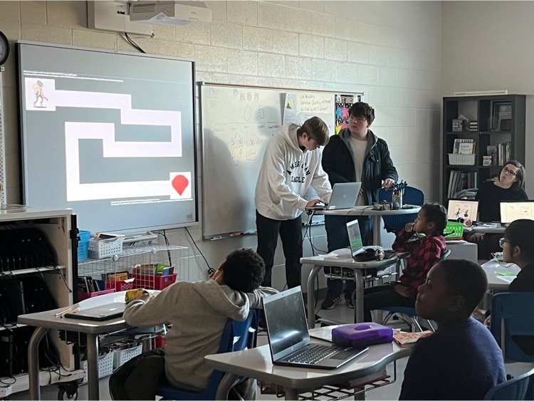 CTEC students attend South Mebane Elementary’s Career Day to talk about and demonstrate what they are learning in classes in various CTE career fields. @absspublic