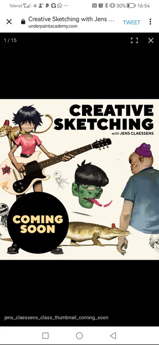 Just a reminder that you can still sign up for my creative sketching class as a spectator! Go to https://t.co/iSod5PSa0R to sign up! https://t.co/egoz1gyu2q 