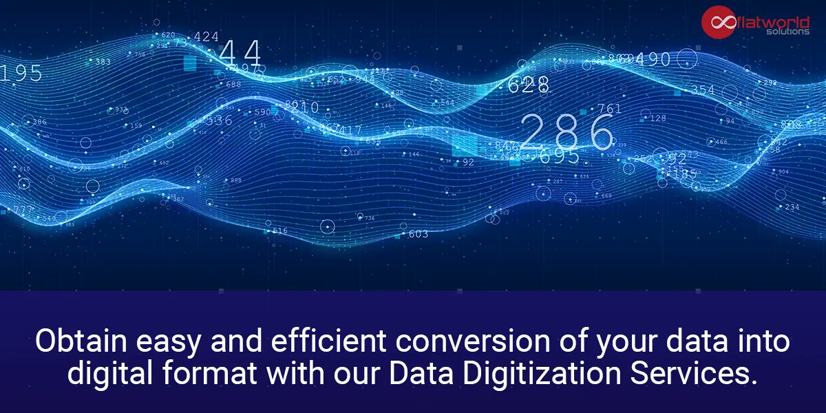 flatworldsols's tweet image. Extend the features of high-end infrastructure and technology to ensure efficient document digitization with Data Digitization Services by Flatworld Solutions. 
Find out more at: bit.ly/40qPbd9

#dataconversion #dataanalytics #datacollection #dataanalysis #datacenter