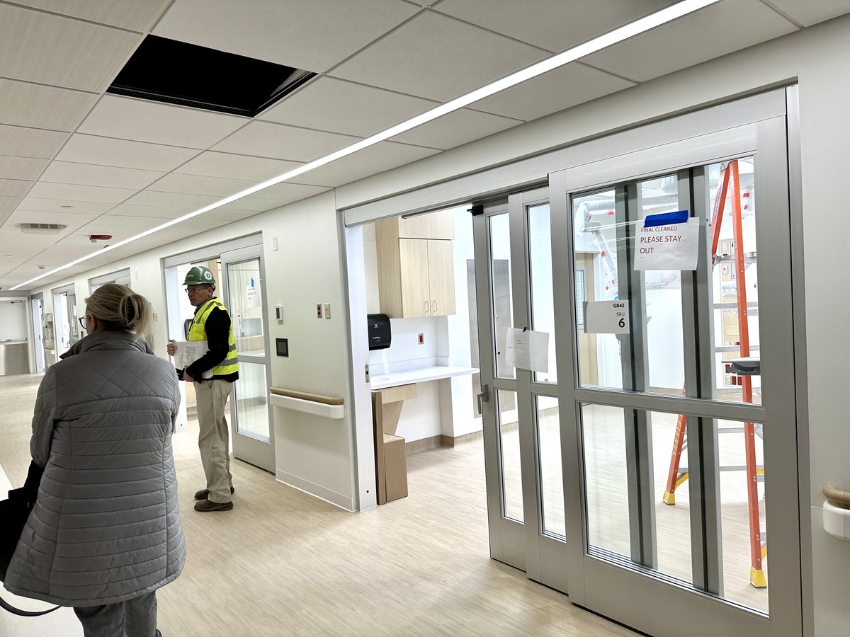 This week, we were able to tour <a href="/uc_health/">UC Health</a>'s new emergency department in #uptowncincy. Incredible to see the progress, <a href="/Feldbauer/">Bob Feldbauer</a>. Wishing you and your team continued success as you near the grand opening this summer.