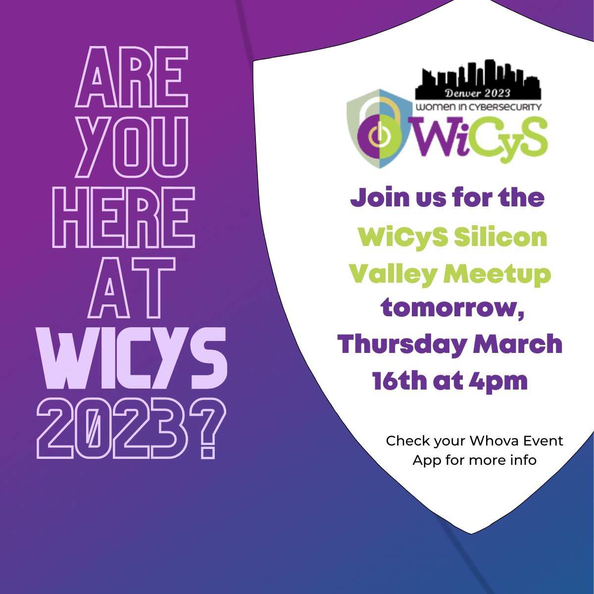 WiCyS Silicon Valley tweet media
