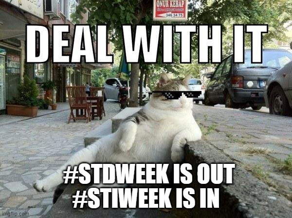DrMerminCDC's tweet photo. STI Awareness Week is April 9-15!
Yes, you heard right. This year, we’re shifting from #STD to #STI Awareness! Here’s the lowdown on the hashtags:
✔️ #STIweek
❌#STDweek
https://t.co/QZzG3gVcO4 https://t.co/CaO2fzQQfW
