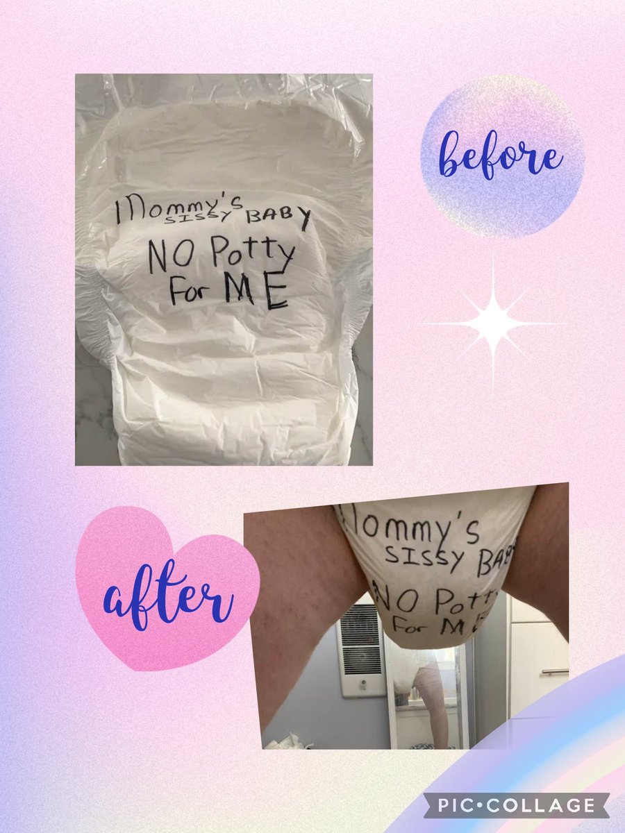 MommyKate7's tweet photo. All in a day's work😅 I'd say we got that diaper filled nicely🤣 Look at that sag! Also made him clean his mouth out with soap and threatened to call his wife if he didn't learn how to treat a beautiful, superior woman. Safe to say the lesson was learned! #abdl #mommydomme #sissy https://t.co/GEMMPTl132