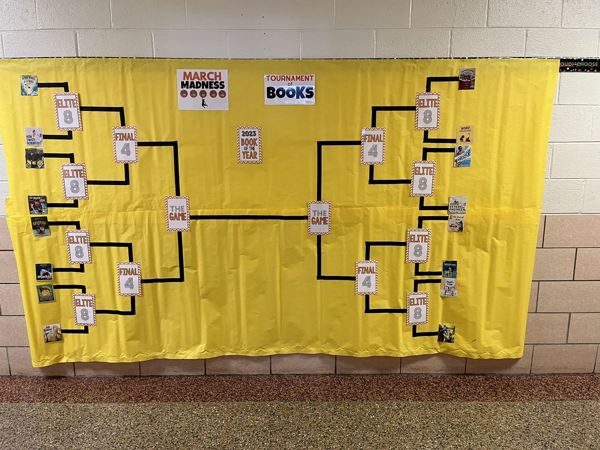 MrJasonPascal's tweet image. Ms. Albanese’s class is all about the March Madness and we can’t wait to learn which book will become the tournament champion!