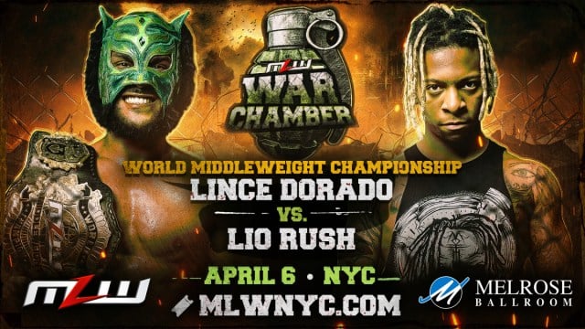 #LioRush vs. #LinceDorado Set For #MLWWarChamber dlvr.it/SkxfNM