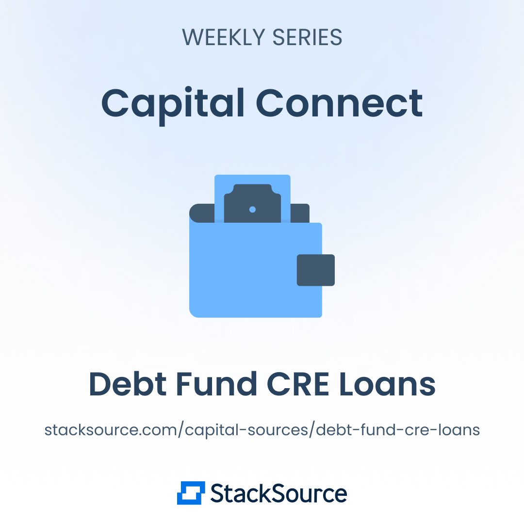 StackSource's tweet photo. Debt funds offer several benefits, including the ability to provide flexible, non-traditional financing options, and the potential for higher returns.

Learn more about how debt funds work at https://t.co/rPH8Ftq57n. 

#DebtFunds #CRE #StackSource #Debt #RealEstateInvesting https://t.co/7Pkl8hGqI5