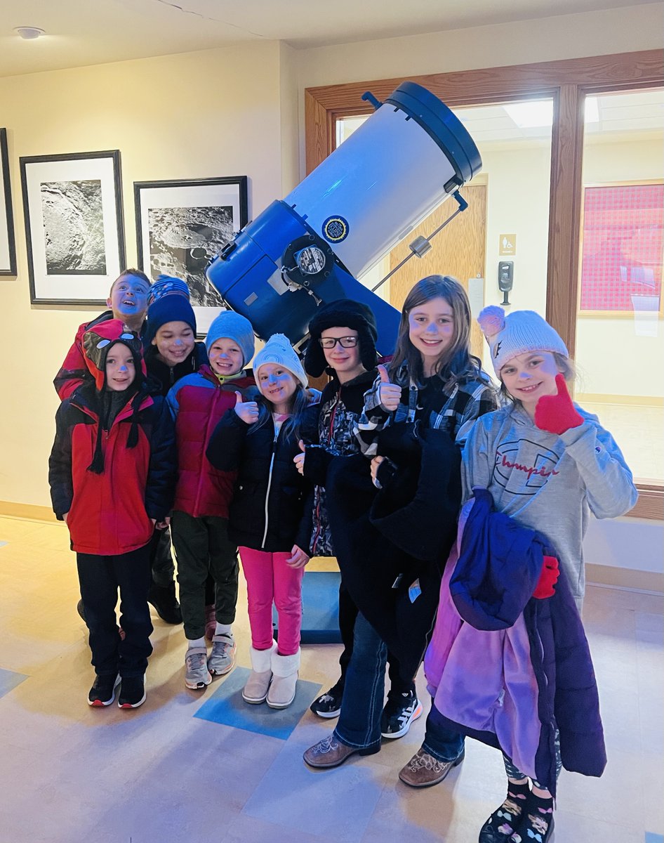 Our Edinboro Elementary second grade students visited the <a href="/PennWedinboro/">PennWest Edinboro</a>  Planetarium yesterday! 🌟 🌚 Students enjoyed a presentation inside the planetarium about constellations and the night sky. Then, they were able to explore the attached museum. What a cool trip! ❤️ #gmsd