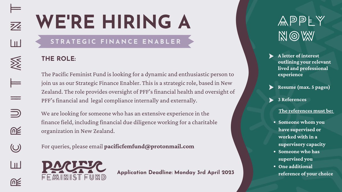 Pacific Feminist Fund tweet media