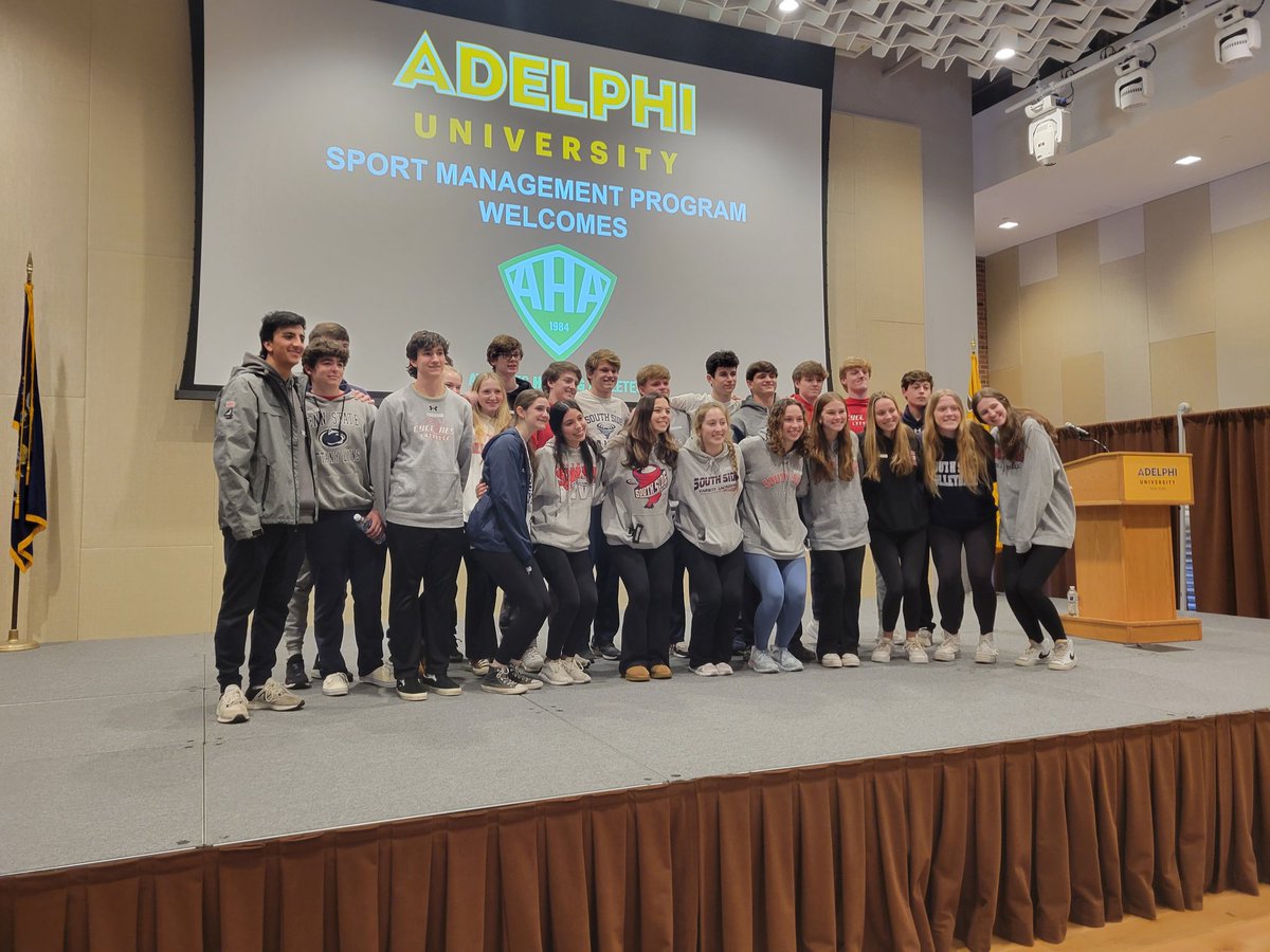 Day 2 of our leadership conference for high school athletes <a href="/AdelphiU/">Adelphi University</a> is in the books...thanks for joining us!!  Looking forward to day 3 tomorrow!!

#AHA23 <a href="/AUsportmgt/">AU Sport Management</a> <a href="/AdelphiSBYD/">Adelphi SBYD</a>