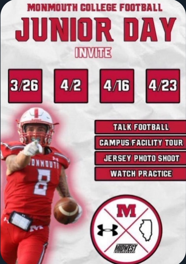 Thanks for the Junior Day Invite <a href="/MCBraunyBoy/">Chad Braun</a> <a href="/MHSFootball2623/">Morrison Mustangs Football</a> <a href="/coachsnider43/">Steve Snider</a>