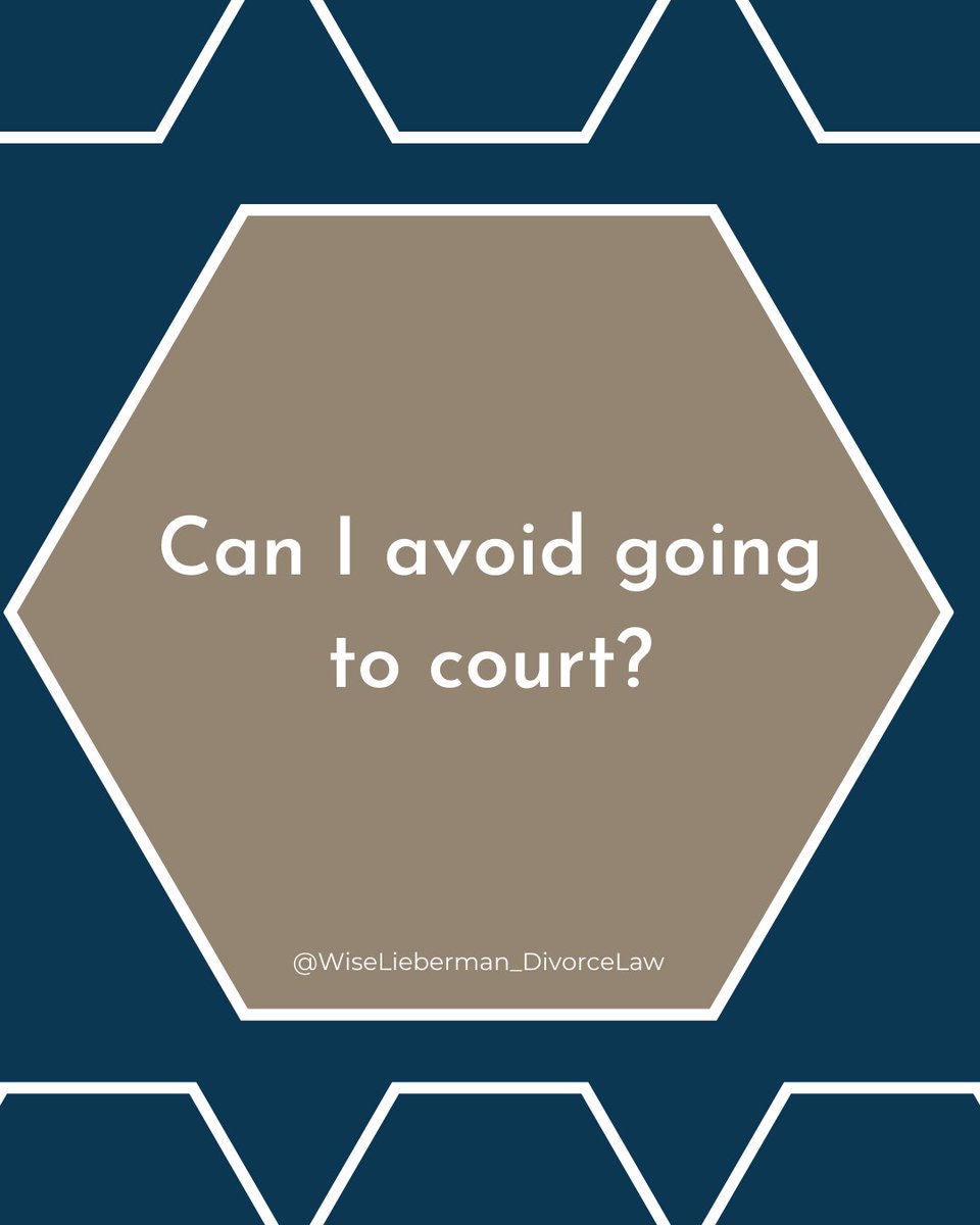 WiseLieberman's tweet photo. One of the most common questions when it comes to divorce is: Can I avoid going to court?

The answer is yes, sometimes it can be avoided. 

Call us today for a confidential consultation! https://t.co/W4tbjFji1M