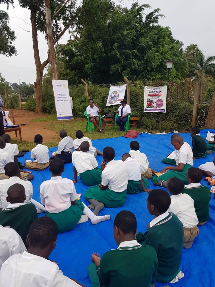 RC_Ntindametro's tweet photo. DEAR day activities today at St Lawrence Kigoowa Primary school conducted by Rotary Club of Ntinda Metro !! 
@RotaryBelep @rotaryd9213 @mikesebaluken @aubrey13agaba https://t.co/jIJAN4KLV6
