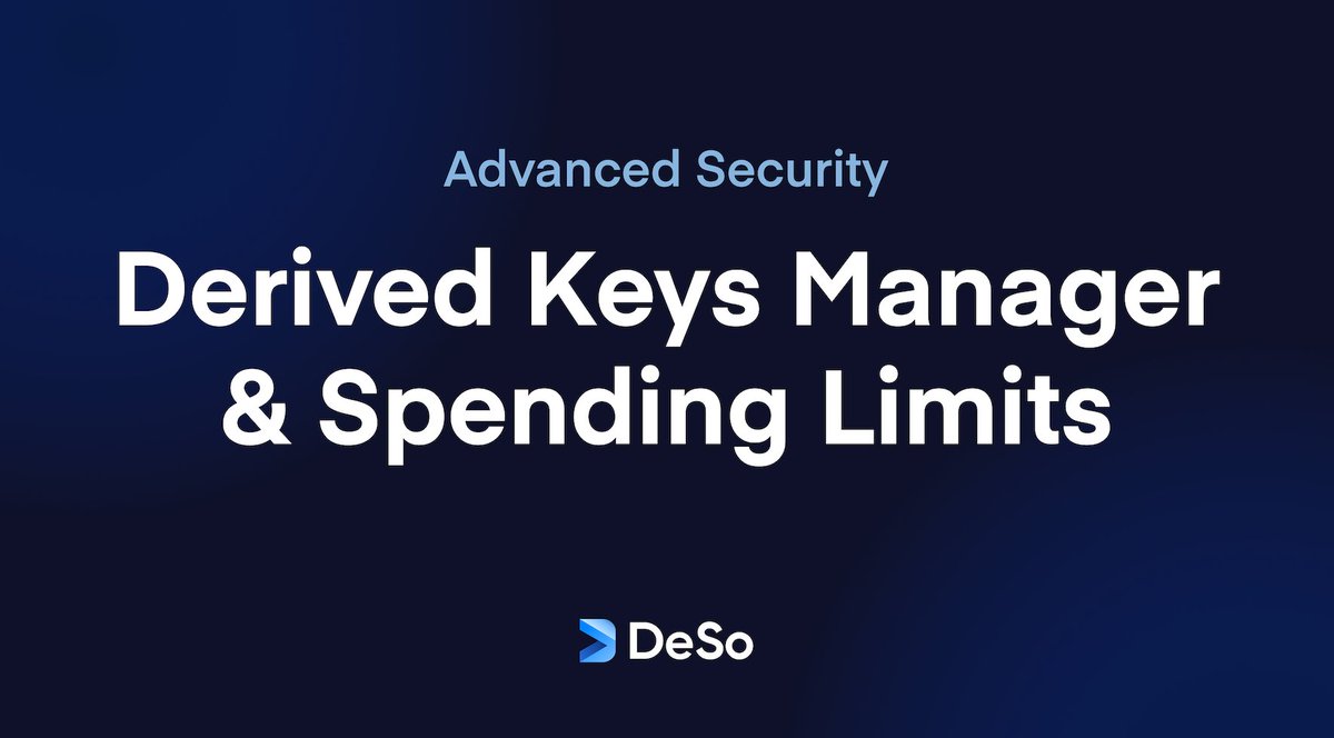 Web3 needs user experiences that rival top web2 apps.

Without it, we face difficulty in our goal of achieving mass adoption of crypto, where safety &amp; security is also a concern.

Here's how we're fixing this with on-chain Derived Keys  🧵
