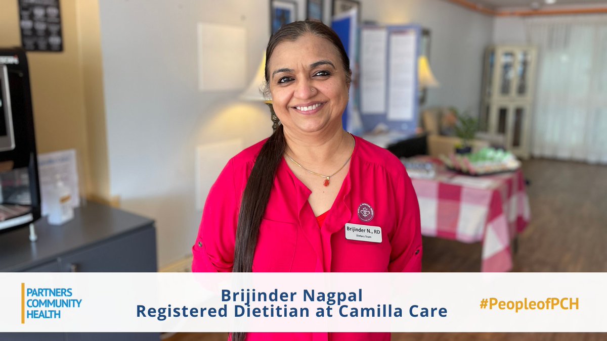 Partners_CH's tweet photo. "What started out as simply a job, quickly turned into my passion." 

For #DietitiansDay, Brijinder Nagpal, registered dietitian @CamillaCareCA shares her story as part of the #PeopleofPCH series, highlighting the diverse stories of staff.

Read more here: https://t.co/NUhvgLuyqr https://t.co/sEwqVU1rw9
