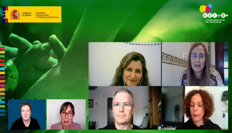 educaSGCTIE's tweet photo. Con las experiencias del @CEIPLaPradera
 de Valsain en Segovia. El CEIP Adriano del Valle de Sevilla. @clublapajarita  y el IES en Altavista en Arrecife, cerramos la sesión de hoy.
Mañana a las 17:00 segunda sesión.
#EnfoqueEscolarIntegral #EEIST #EEIS https://t.co/bvK0ncHpjN