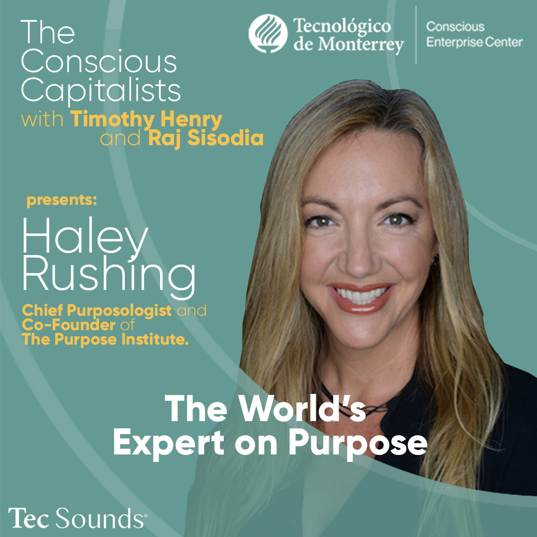 consciouscappod's tweet photo. The World's Expert on Purpose 

What do Southwest Airlines, Wal-Mart, Wholefoods and the Red Cross have in common? Chief Purposologist Haley Rushing! 

https://t.co/zlMgoaMpmV
 #TimothyHenry @RajSisodiaCC 

#Purpose #ThePurposeInstitute #TecDeMonterrey  #CEC #ConsciousCapCenter https://t.co/ObA9SDVT7Q