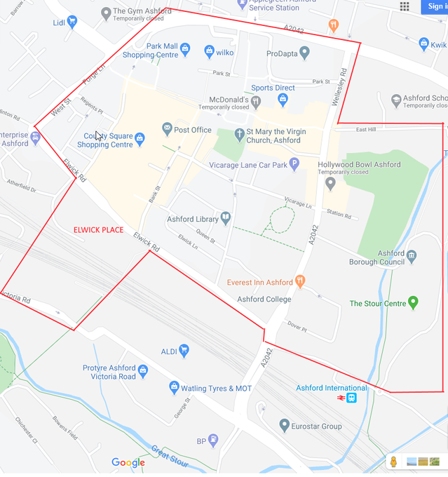Section 34 Dispersal Order in Ashford Town Centre