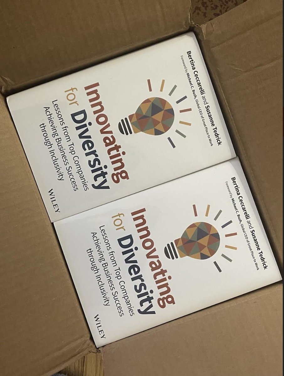 InnovateDEI's tweet photo. The books are here! Co-authors Susanne and Bertina received some early copies of the book today. 

Pre-orders are still available in time for the release later this month!

https://t.co/V2RruxDWxI

#diversity #dei #inclusion #women #tech #leadership #innovation https://t.co/CabdSVSWT4