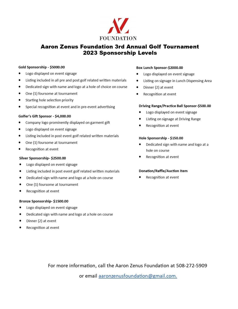 With our new initiative(Sweet Inspirataions) and growing programming(Milford Special Olympics) we need your help! Please consider being a sponsor or donating to our upcoming Golf Tournament. #choosetoinclude @jwalsh_jennifer @SweetInspirati7 @MilfordCSUP