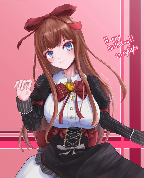 ちえりちゃんお誕生日おめでとうございます!!#ちえりちゃんお誕生日会2023#ちぇり絵 