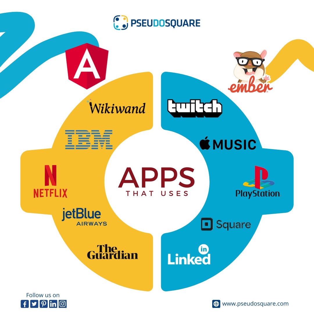 pseudosquare1's tweet image. Companies that use 𝐄𝐦𝐛𝐞𝐫.𝐣𝐬 &amp;amp; 𝐀𝐧𝐠𝐮𝐥𝐚𝐫.𝐣𝐬.

#pseudusquare #emberjs #emberjsdeveloper #software #javascriptdeveloper #project #opensource #twichtv #IBM #architecture #frontenddeveloper #softwaredevelopment #AngularJS #netflix #linkedin