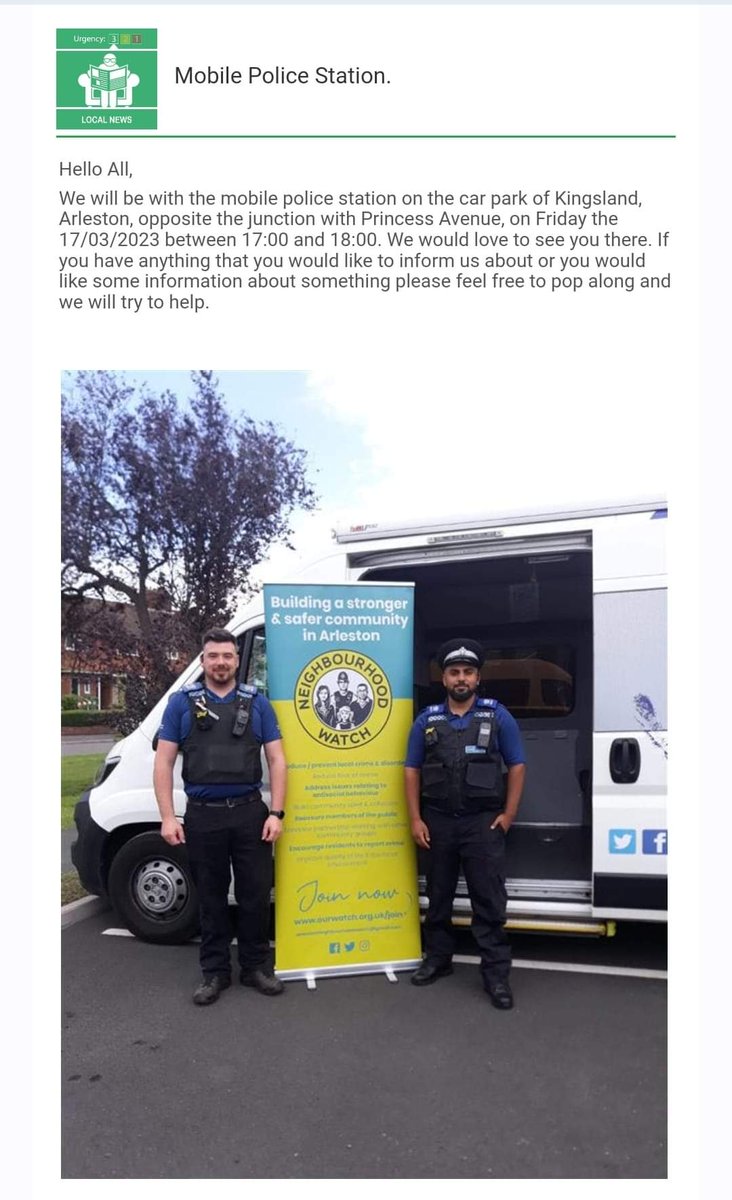 Mobile Police Station