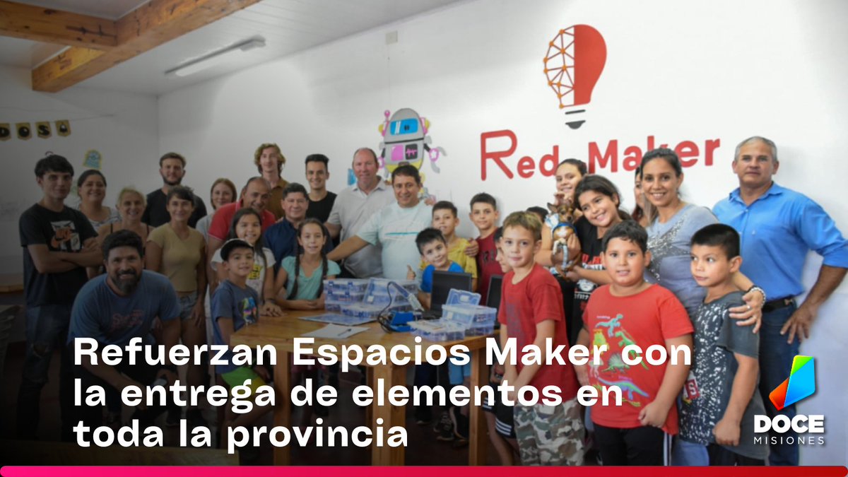tv12misiones's tweet photo. ➡️La iniciativa surge de una campaña para promover las pedagogías disruptivas del siglo XXI, impulsada por la Cámara de Diputados. La entrega de herramientas continuará durante todo el mes de marzo.
https://t.co/V6hHKEjEAq
#Misiones #Noticias #Educación #EspaciosMaker https://t.co/gr4O4sWl4N