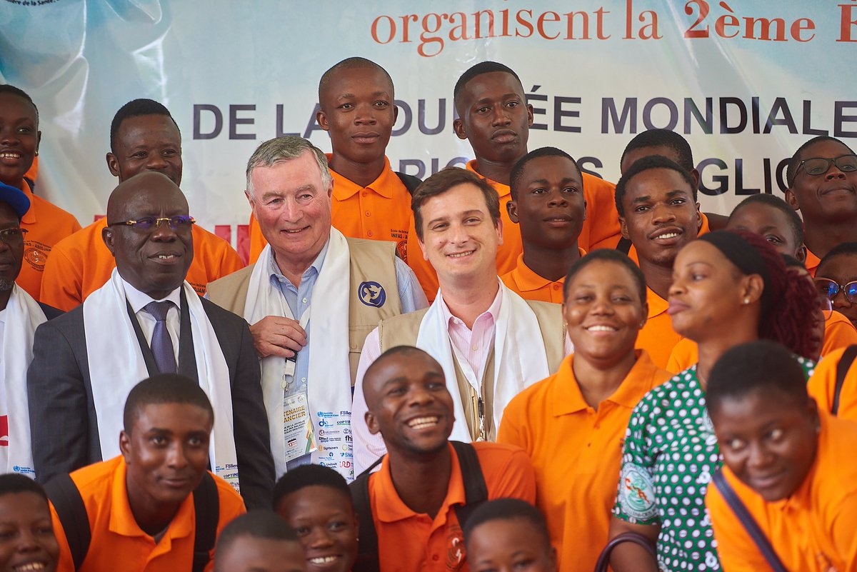 Pierre_Velut's tweet photo. 2ème Journée Mondiale des Maladies Tropicales Négligées à l'Institut National de Santé Publique d'Abidjan, le Ministère de la Santé, l'OMS Côte d'Ivoire et les partenaires, plaident pour une meilleure intégration et une mutualisation des moyens dans la lutte contre les MTN https://t.co/0mNItoQzmz