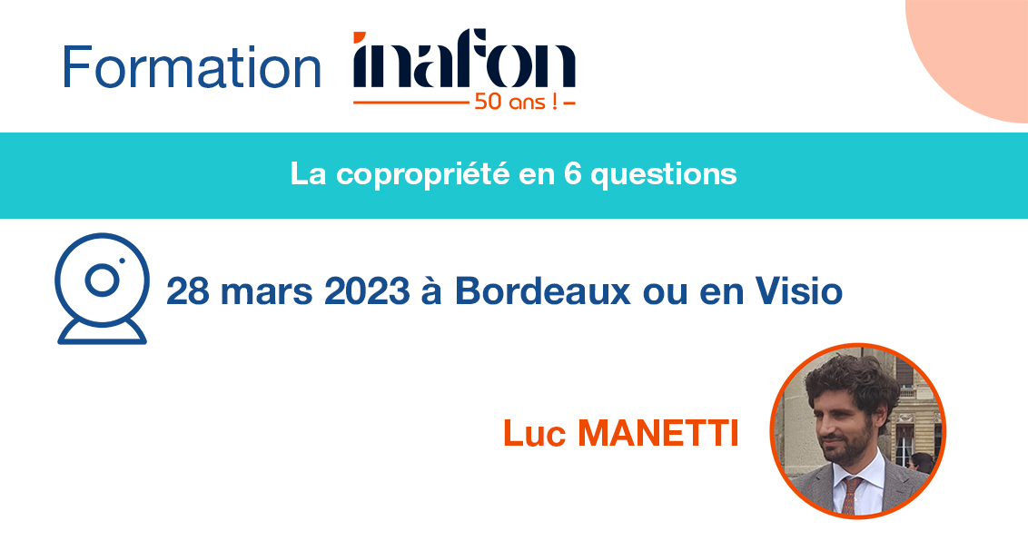 Mathieu_inafon's tweet photo. 🏠 La copropriété en 6 questions avec Luc MANETTI, le 28 mars 2023 à Bordeaux ou en Visio ! 

Inscriptions &amp; infos 👉 https://t.co/a1jVN9obHs 

#Formation #Immobilier #Copropriété https://t.co/D59h0I7ESa