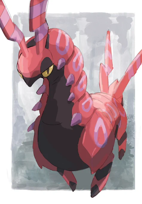 #ポケモン版深夜の真剣お絵描き60分一本勝負ペンドラー 