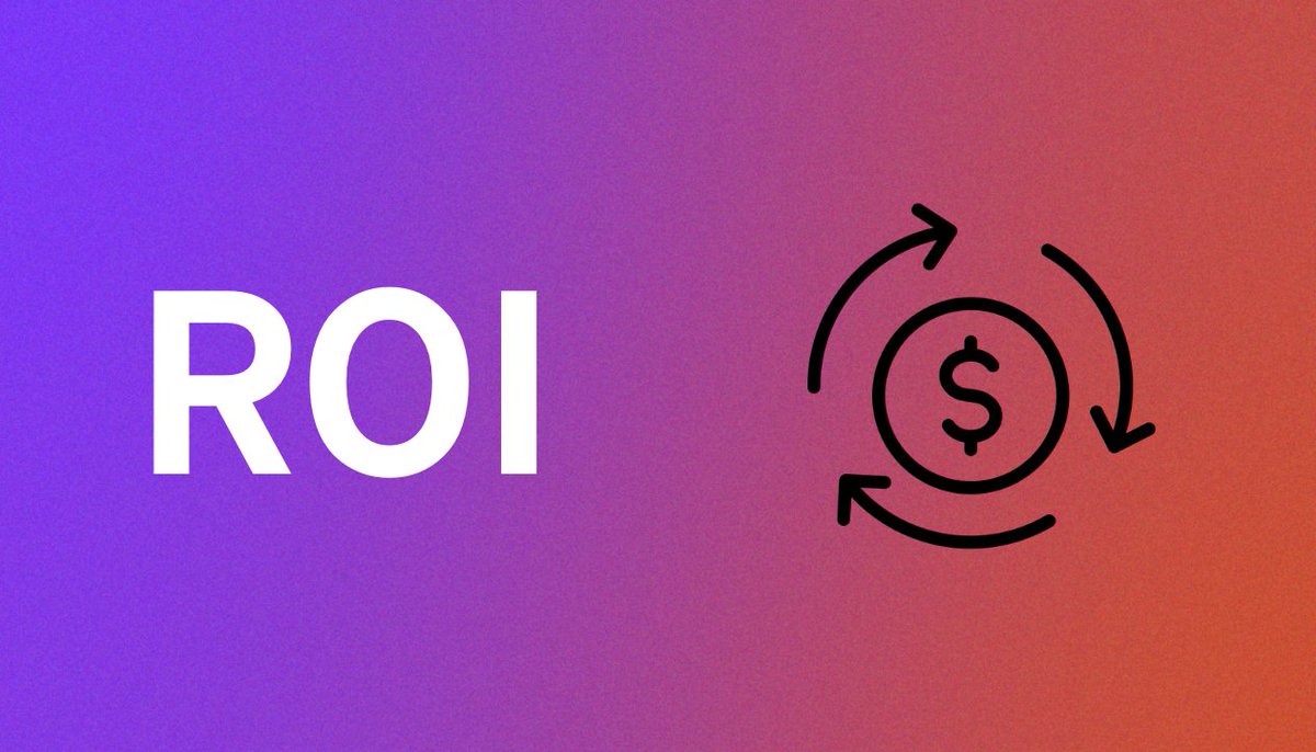 odog_oscar's tweet photo. The big one. Typically what shareholders care about the most.

It's simply the ratio of money made to money spent.

E.g if you're spending more than you're making - you'll have a negative ROI (very bad).

Marketers - this is one to keep an eye on. https://t.co/7GieICtR15