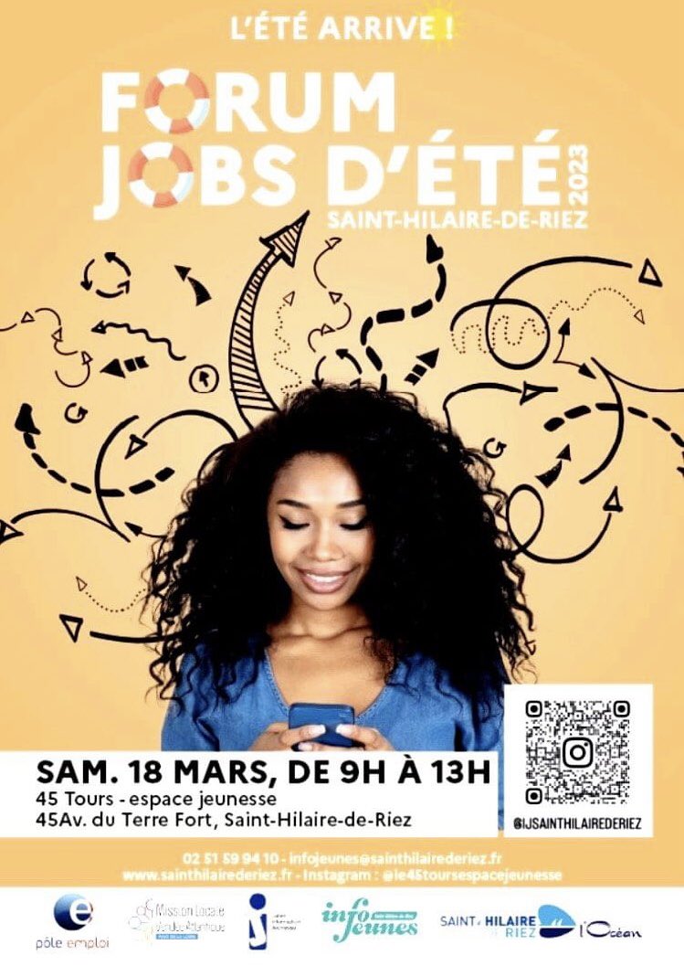 Ralf99Bernier's tweet photo. 📆 Votre agence SYNERGIE CHALLANS sera présente au Forum jobs d'été de SAINT HILAIRE DE RIEZ le samedi 18 mars de 9h à 13h📆
#forum #job #synergiechallans #veneznousrecontrer #sainthilairederiez 
Votre équipe de @Synergie Challans #Emplois https://t.co/LKugAZujJe