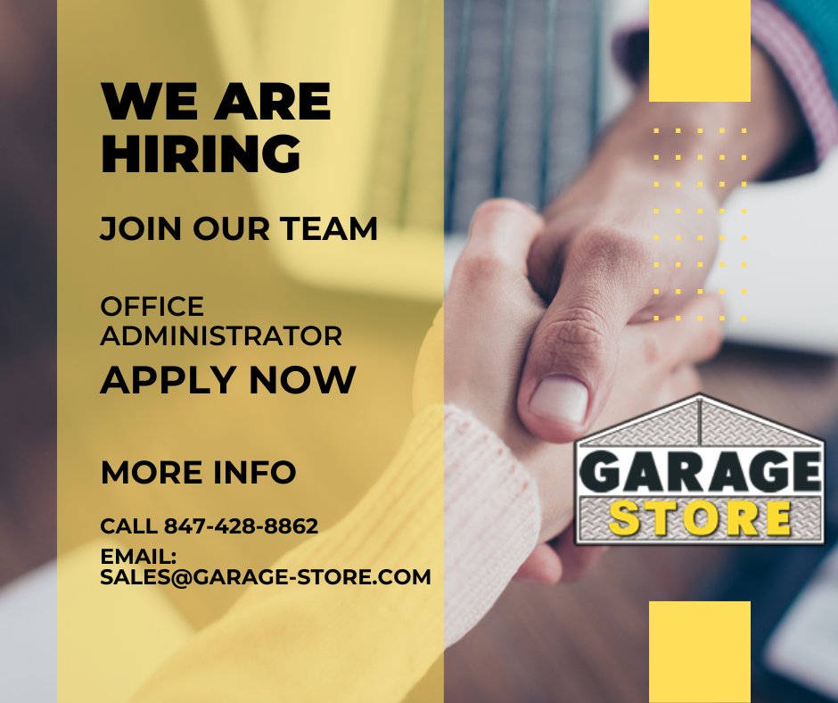 organizegarage's tweet photo. JOIN OUR TEAM!  We are hiring - Office Administrator.  For full job details and to apply please visit our job listing on LinkedIn: https://t.co/E0NoxotyFu https://t.co/pxA3k2k1FD