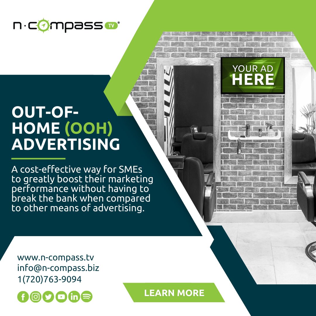 NCompassTV's tweet photo. If you're an SME, then you probably have a limited budget for your marketing campaigns. 💰

And if you're like most SMEs, then you know that advertising can be a big expense.➖

But don't worry! There's another way to get the word out about your business without breaking the  ... https://t.co/NaNlw11Ph3