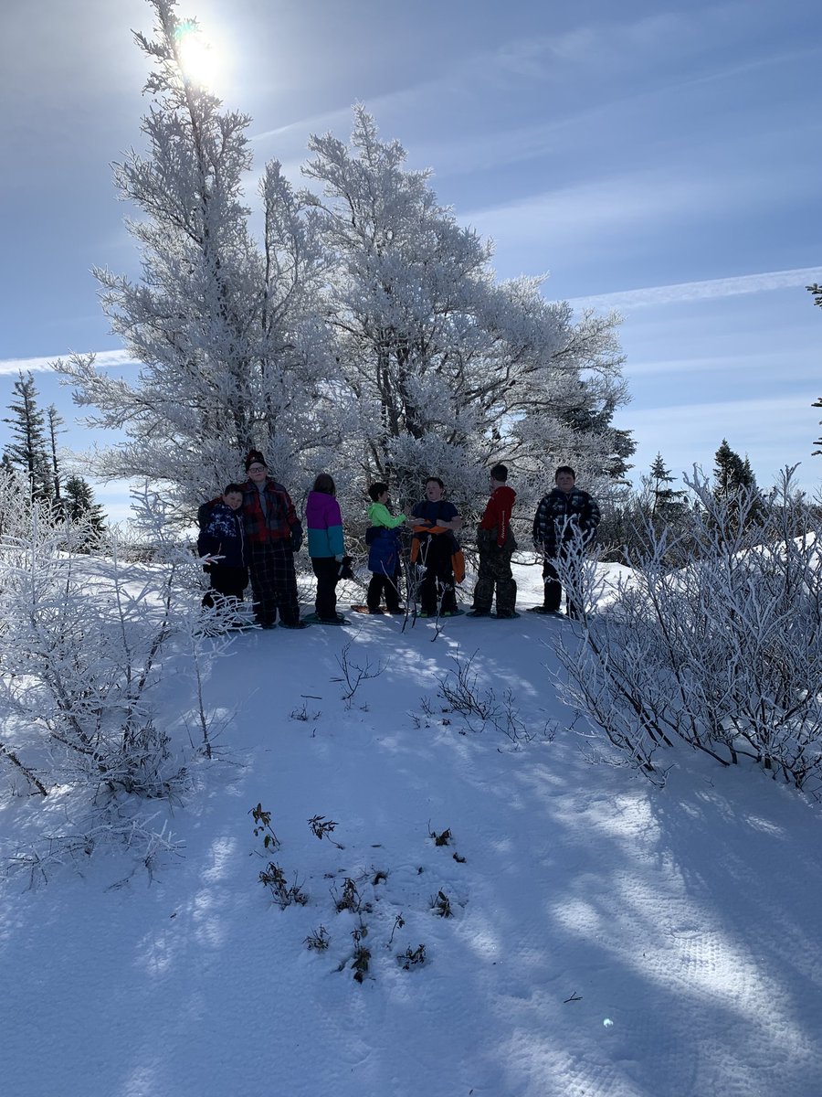 HuxterClass's tweet photo. On Mar 14, Mrs Goodyear's  4/5 class at Lumsden Academy took advantage of the sunny day and went for a boil up. #DartOutdoors @schoolsportsnl @NLESDCA https://t.co/konmSqAFWt
