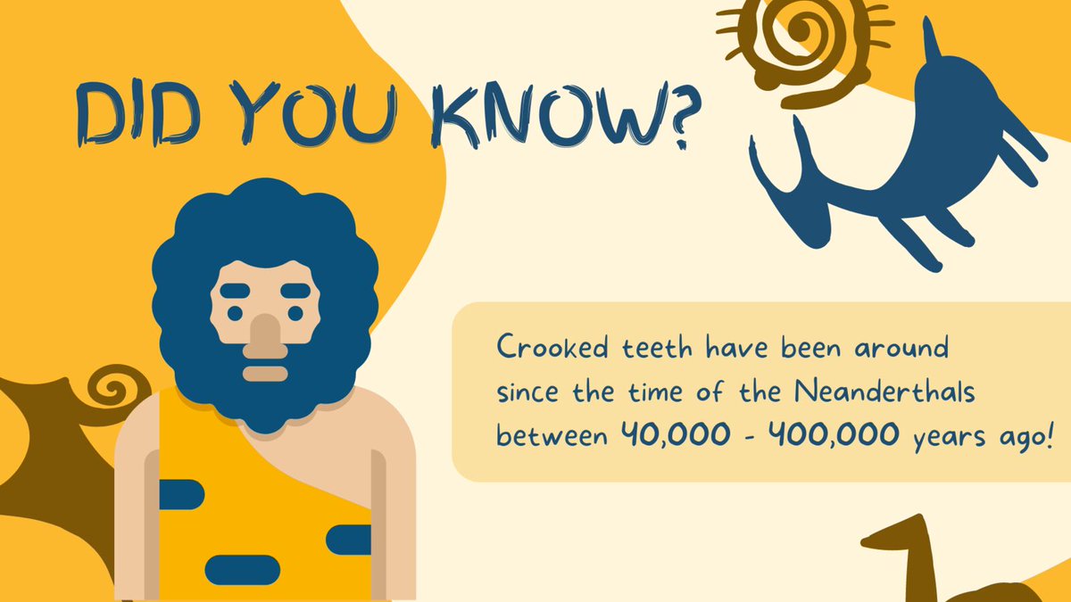 Porter_Ortho's tweet photo. How long have crooked teeth been a thing? Take a guess!
.
.
.

Crooked teeth have been around since the time of the Neanderthals (between 40,000- 400,000 years ago)! 

#porterorthodontics #porterbraces #batonrougeorthodontist https://t.co/782nFfv8A8