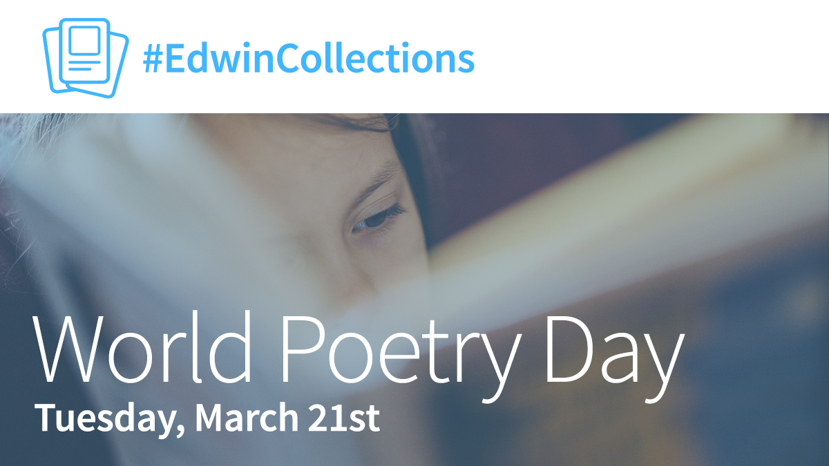 EdwinClassroom's tweet photo. Looking for inspiration on #WorldPoetryDay?
Check out our #EdwinCollection of poems and activities, spanning from reading & analyzing poetry to writing your own! Immerse in the magic of language and discover new voices and perspectives.
Happy reading!
https://t.co/soEoha2GlI https://t.co/ig3YvfcO7z