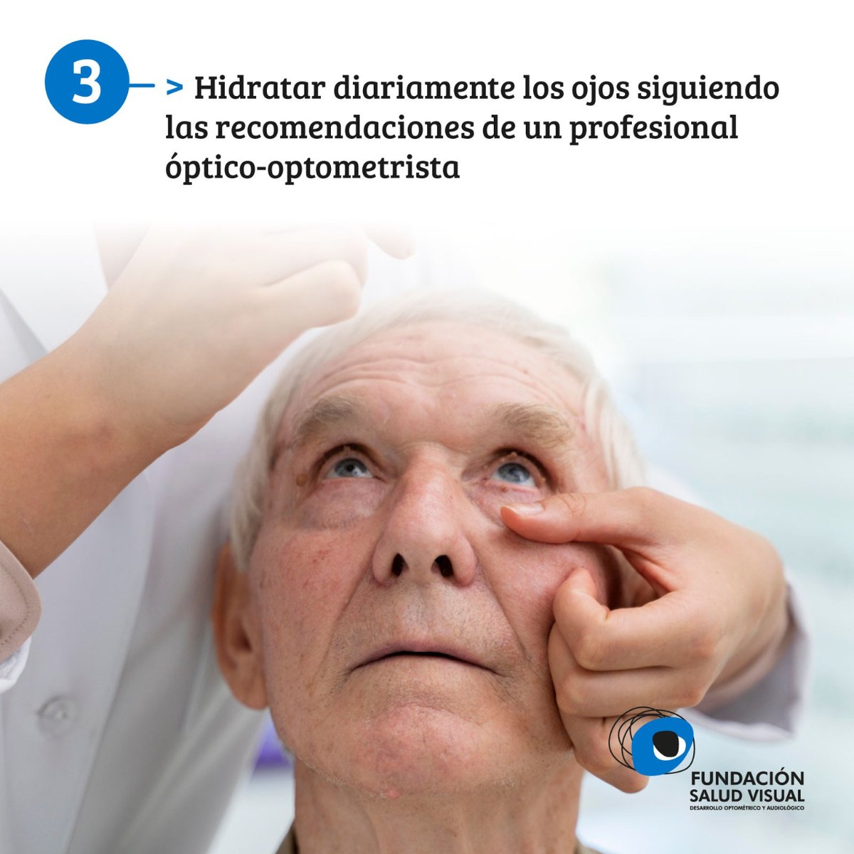 funsavi's tweet photo. Nuestro sistema visual 👁 no suele ser el mismo cuando alcanzamos una determinada edad 👴, ya que este se ve deteriorado por el paso del tiempo ⌚️.

Recomendamos llevar una vida saludable 🚴 y acudir con regularidad al óptico-optometrista para paliar sus efectos.🤓

#Funsavi https://t.co/ZAhG9tvovK